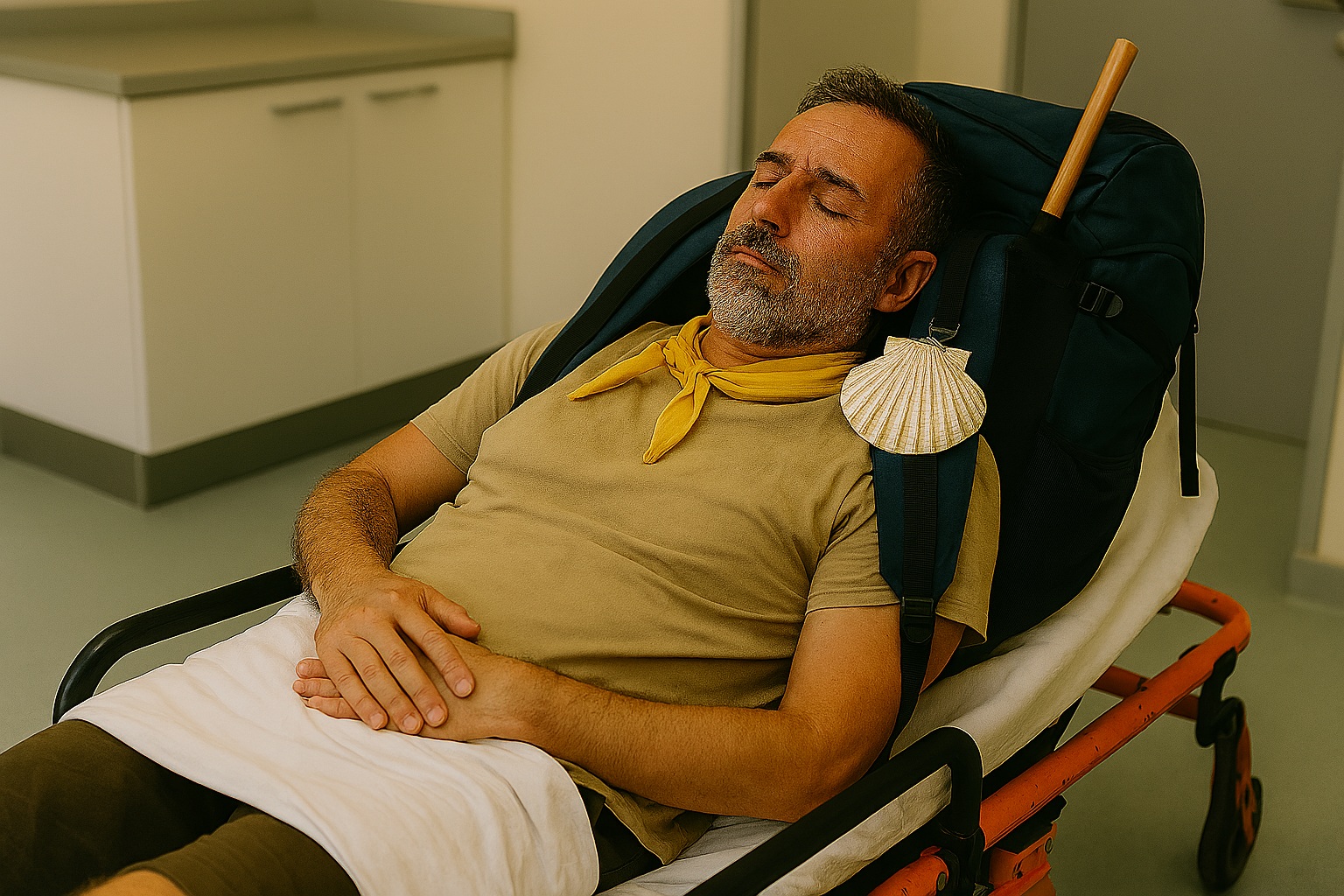 Peregrino en Camilla