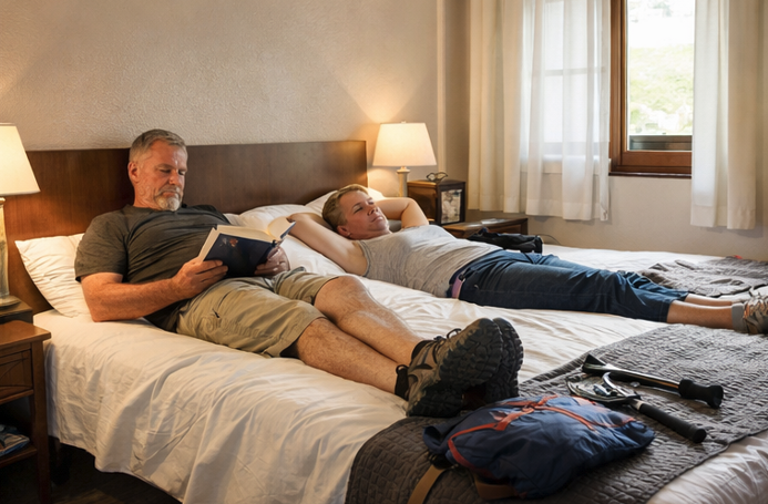 Un descanso reconfortante