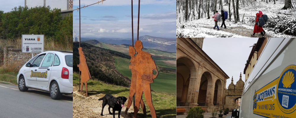 transporte de equipaje para peregrinos Camino de Santiago